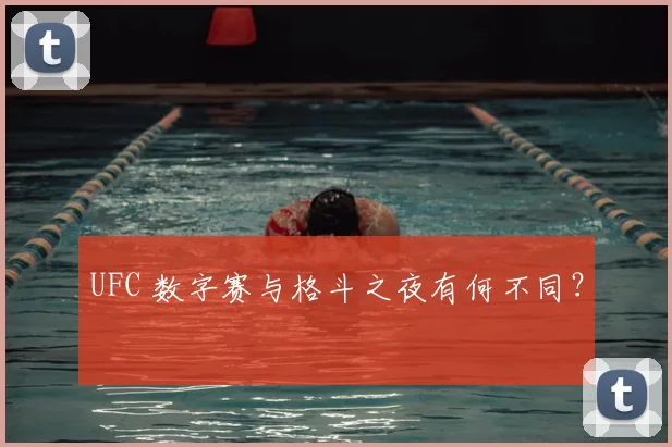 UFC 数字赛与格斗之夜有何不同?