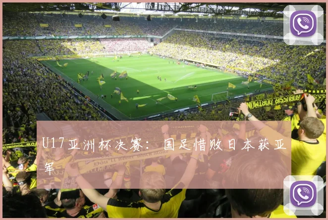 U17亚洲杯决赛：国足惜败日本获亚军