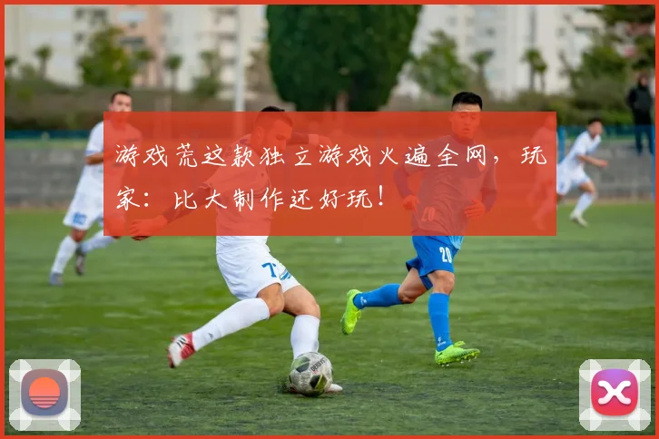 游戏荒这款独立游戏火遍全网,玩家:比大制作还好玩!